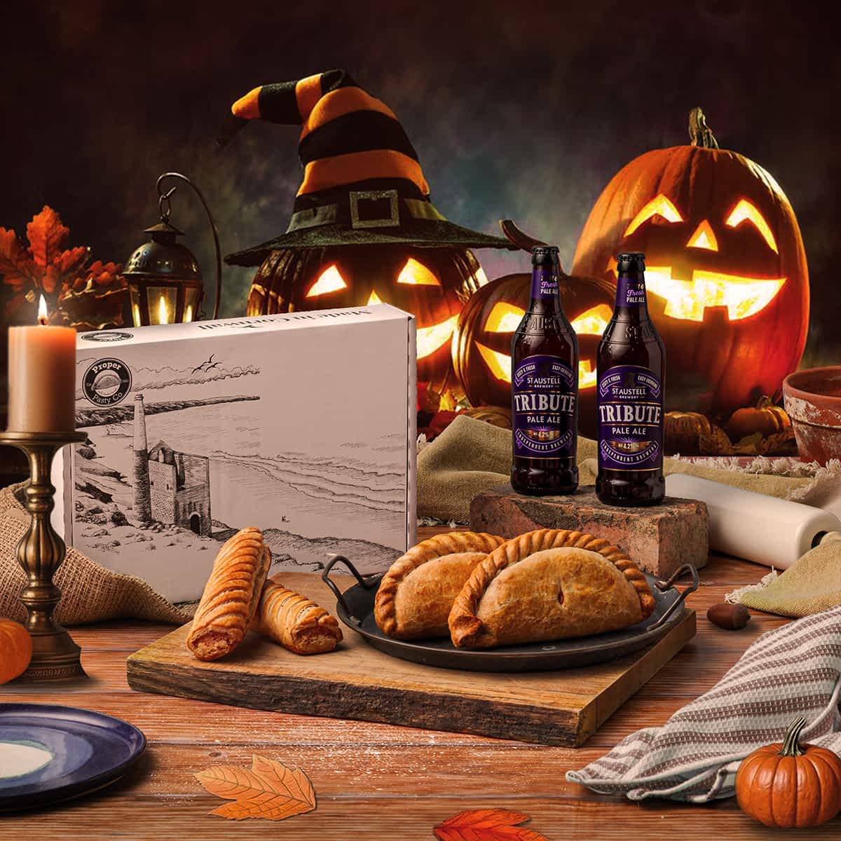 Crantock Halloween Cornish Pasty Hamper (Pre Order) - Proper Pasty Company