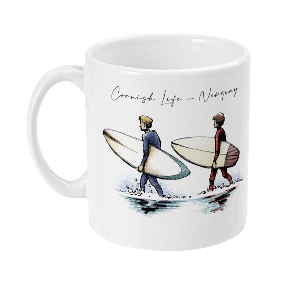Proper Pasty 'Newquay Surfs Up!' Mug - Proper Pasty Company