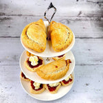 Load image into Gallery viewer, Vegetarian Party Pasty &amp; Cream Tea Hamper for 4 - Proper Pasty Company

