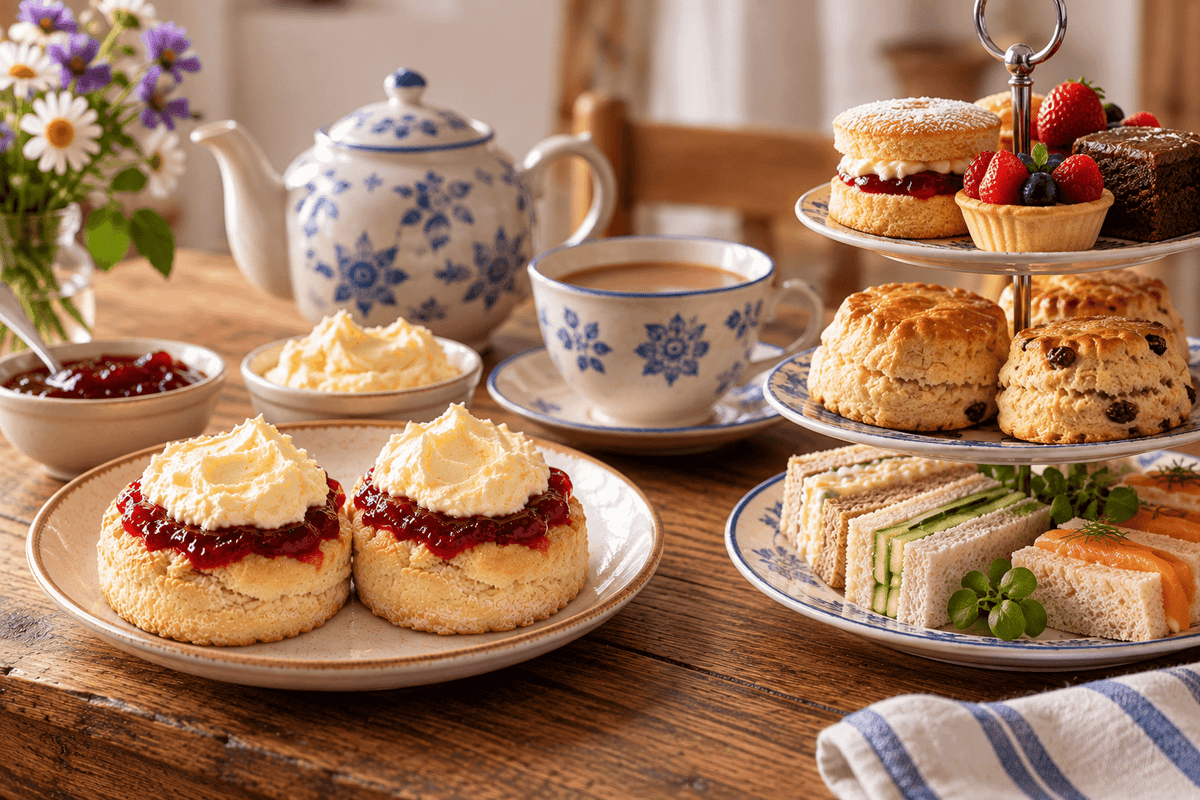 What Is Afternoon Tea? Cream Tea vs Afternoon Tea Explained - Proper Pasty Company