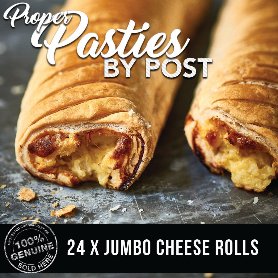 24 x Jumbo Cheese & Onion Rolls