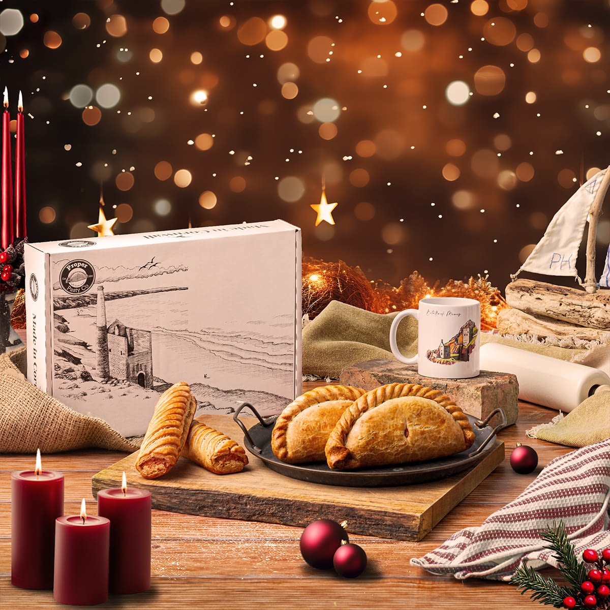 Bottalack Festive Cornish Pasty Hamper - Proper Pasty Company
