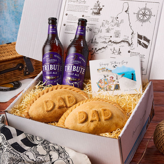 Large 'DAD' Cornish Pasty & Tribute Gift Hamper - Proper Pasty Company