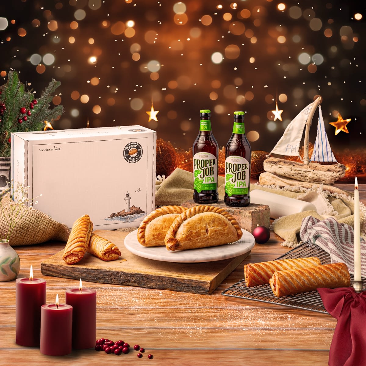 St Austell Festive Cornish Pasty Hamper - Proper Pasty Company