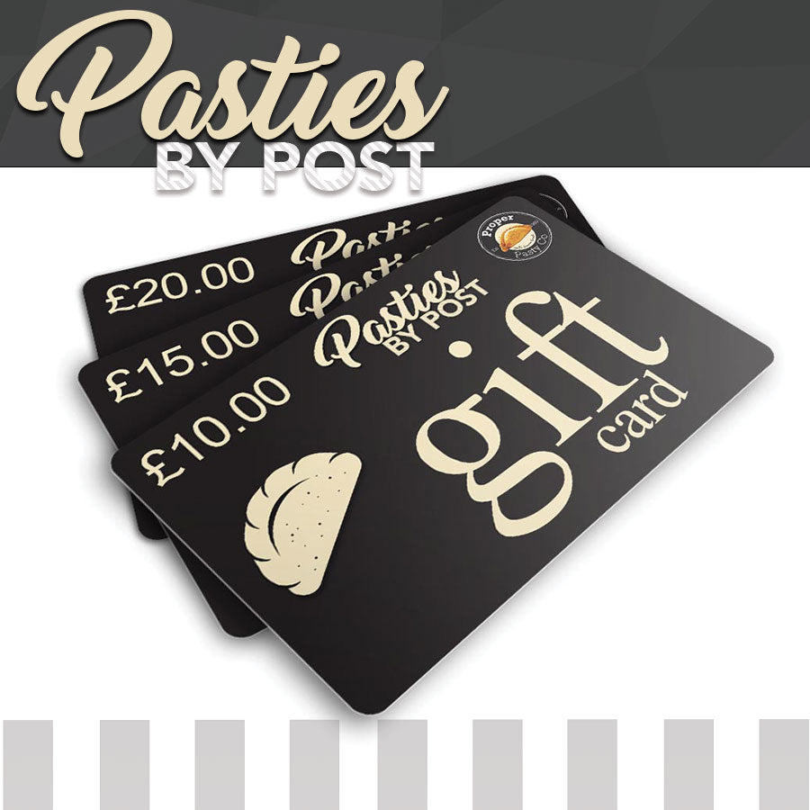 Proper Pasties by Post Cornish Digital Gift Voucher