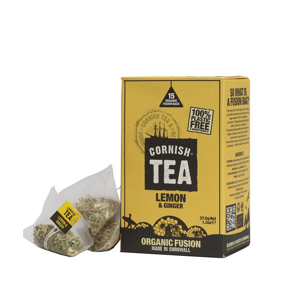 Cornish Lemon and Ginger Tea Infusion - Proper Pasty Company