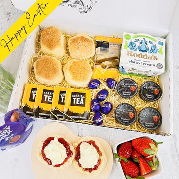 Cornish Scones Cream Tea Easter Hamper (4) CTA - Proper Pasty Company