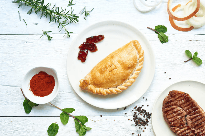 Lamb & Mint Pasty 283g. (36 No. Boxed) - Proper Pasty Company