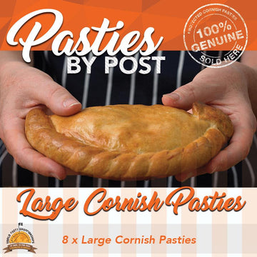 Large Cornish Pasties by Post (8) - Proper Pasty Company