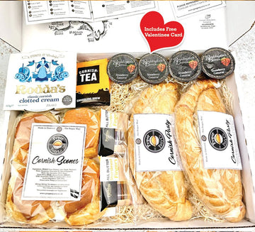 Large or Medium Pre-Baked Cornish Pasty and Cream Tea Hamper (CTL | CTM) - Proper Pasty Company