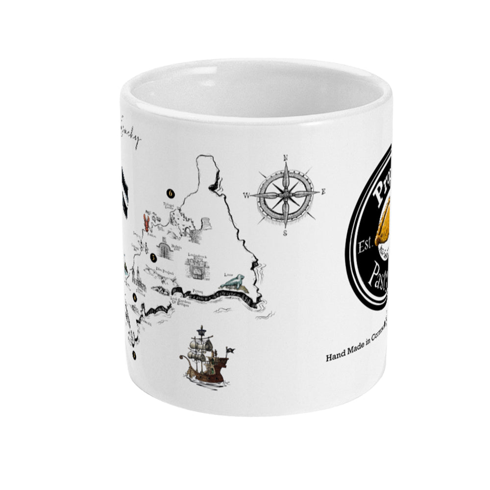 Proper Pasty 'Across The Duchy' Mug - Proper Pasty Company