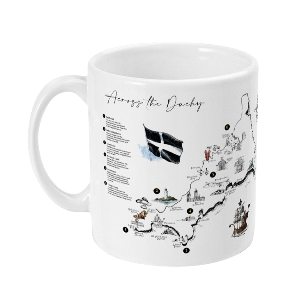 Proper Pasty 'Across The Duchy' Mug - Proper Pasty Company