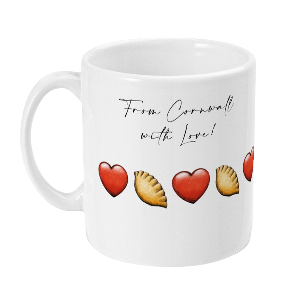 Proper Pasty 'From Cornwall with Love' Mug - Proper Pasty Company