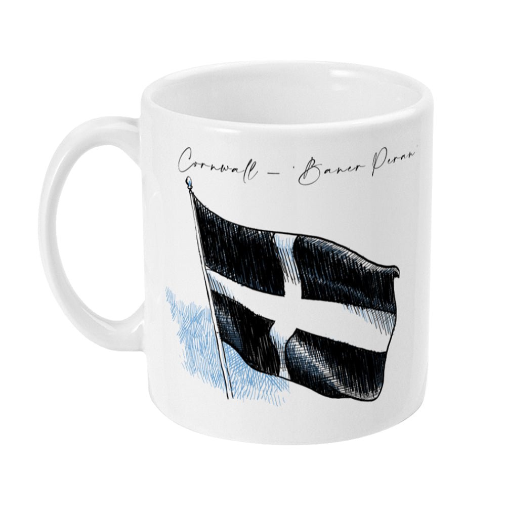 Proper Pasty 'St Pirans Flag' Mug - Proper Pasty Company