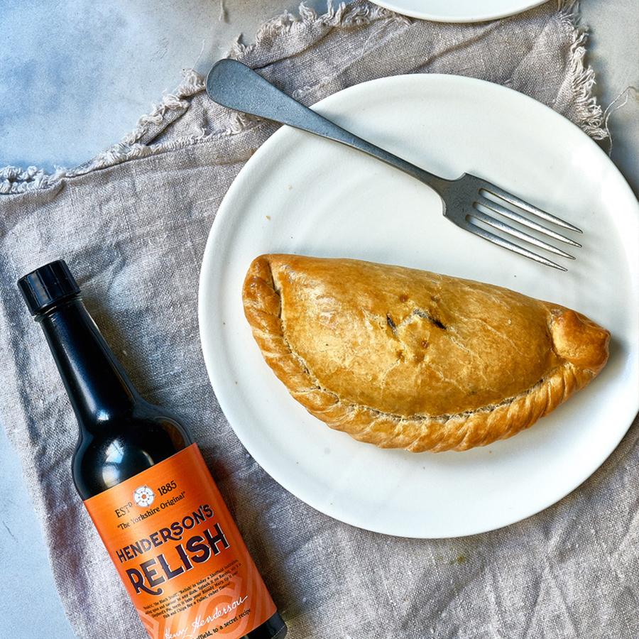 Small Steak & Hendersons Pasty 227g. (50 No. Boxed) - Proper Pasty Company
